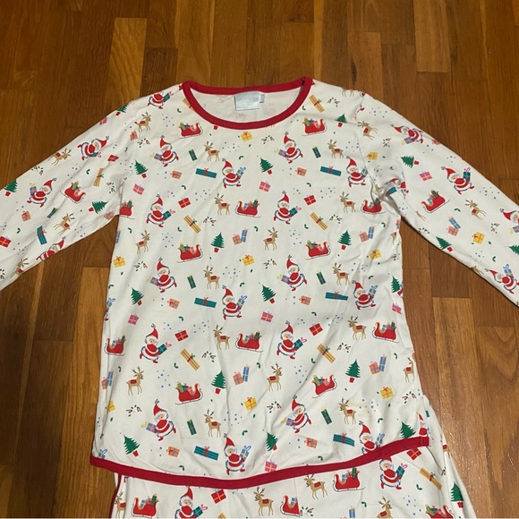 Little English Pima, cotton extra large Christmas pajama, set adorable - Picture 3 of 4